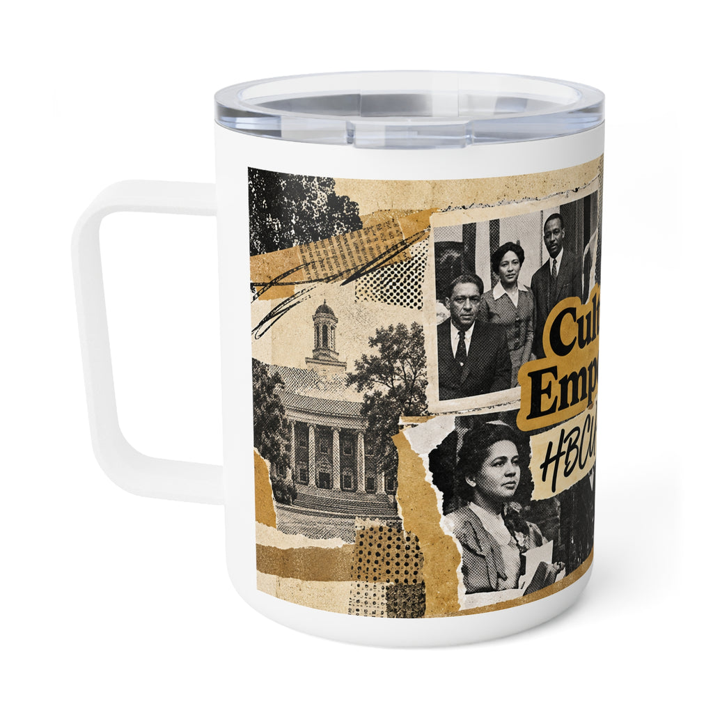 Culturally Empowered HBCU-Scholared Heritage Edition Insulated Coffee Mug, 10oz