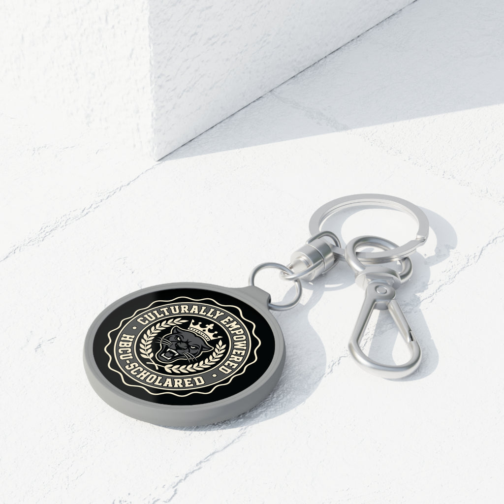 Culturally Empowered HBCU-Scholared Panther Keychain