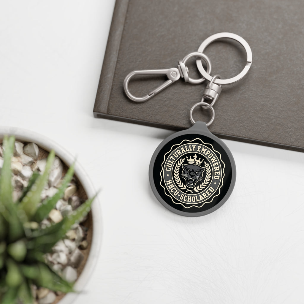 Culturally Empowered HBCU-Scholared Panther Keychain