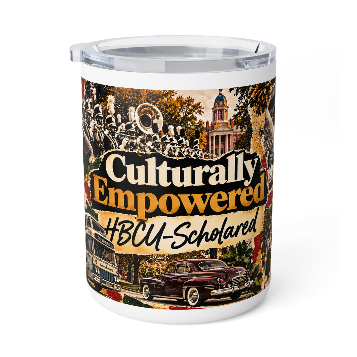 Culturally Empowered HBCU-Scholared Tradition Edition | 10oz Insulated Mug