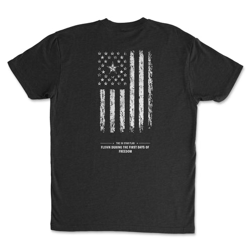 36 Star Freedom Tee | White Print Edition