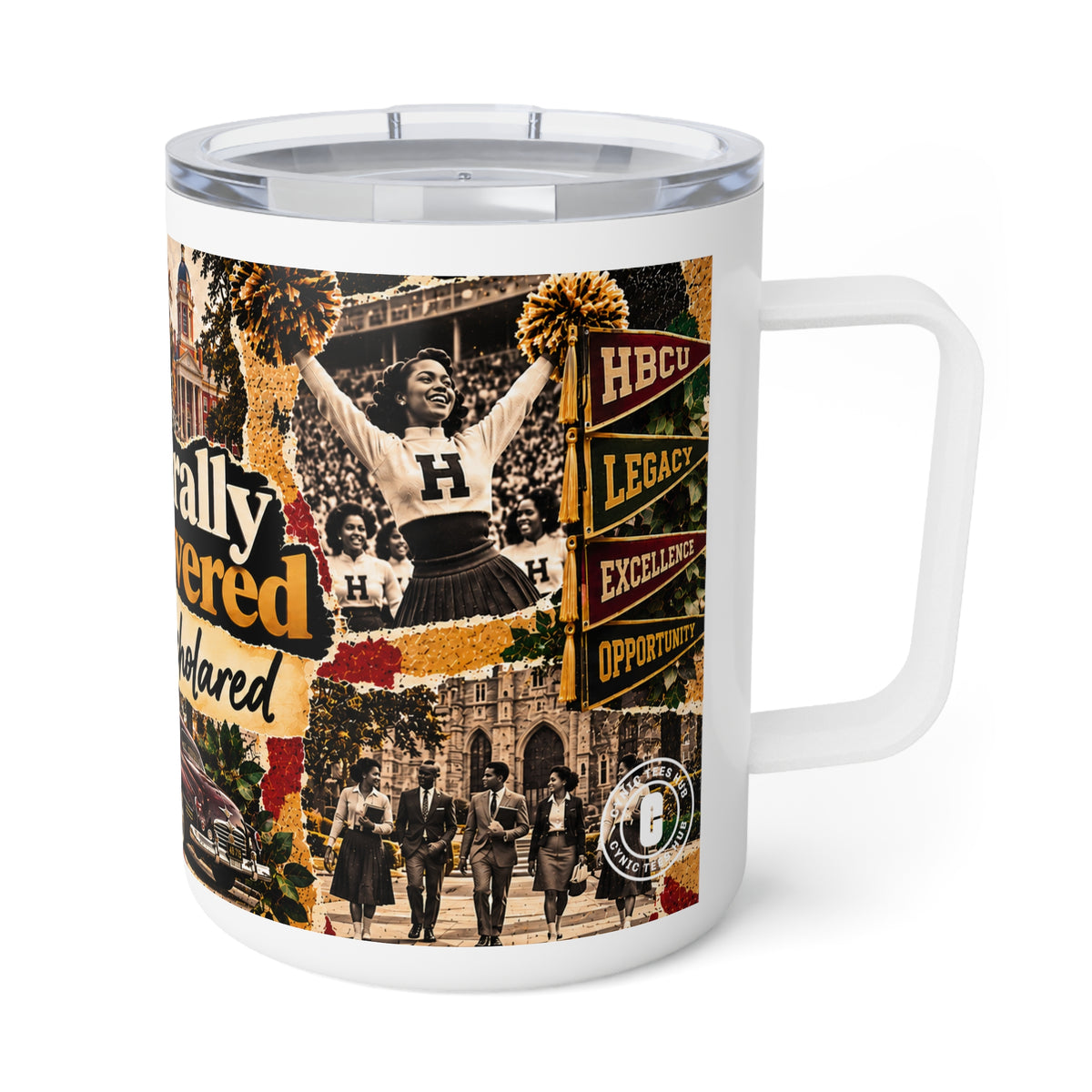 Culturally Empowered HBCU-Scholared Tradition Edition | 10oz Insulated Mug