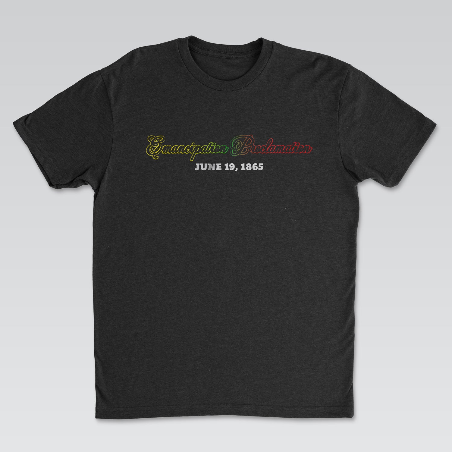 Emancipation Proclamation Tee (Black) | Juneteenth Collection