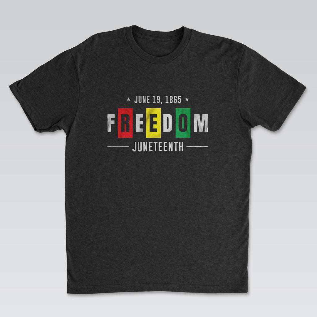 Freedom Since 1865 Tee | Black Edition