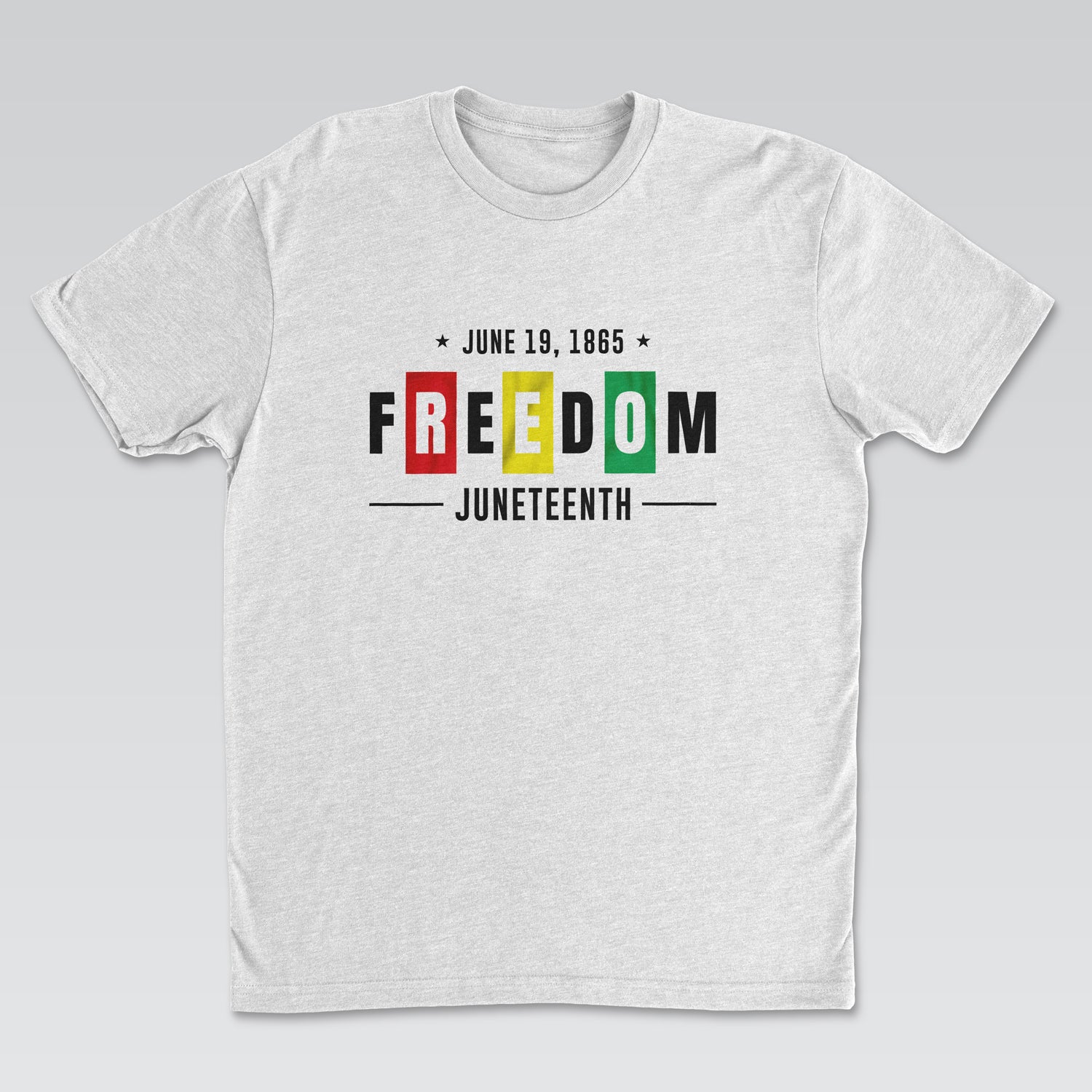 Freedom Since 1865 Tee | White Edition