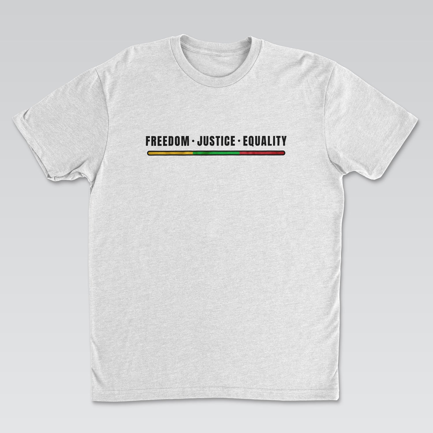 Freedom • Justice • Equality Tee | Juneteenth Collection White Edition