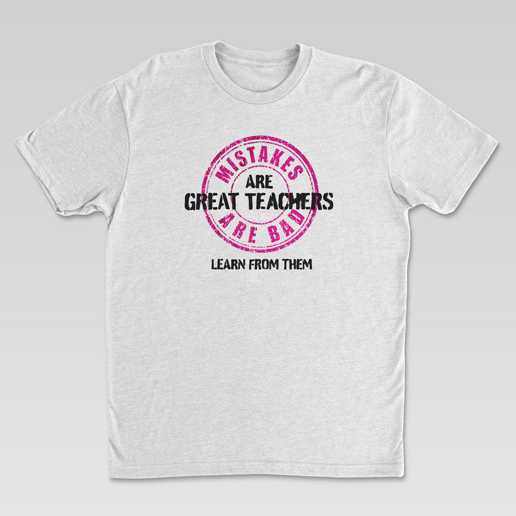 Mistakes Are Great Teachers White Edition | Cynical Truths Collection