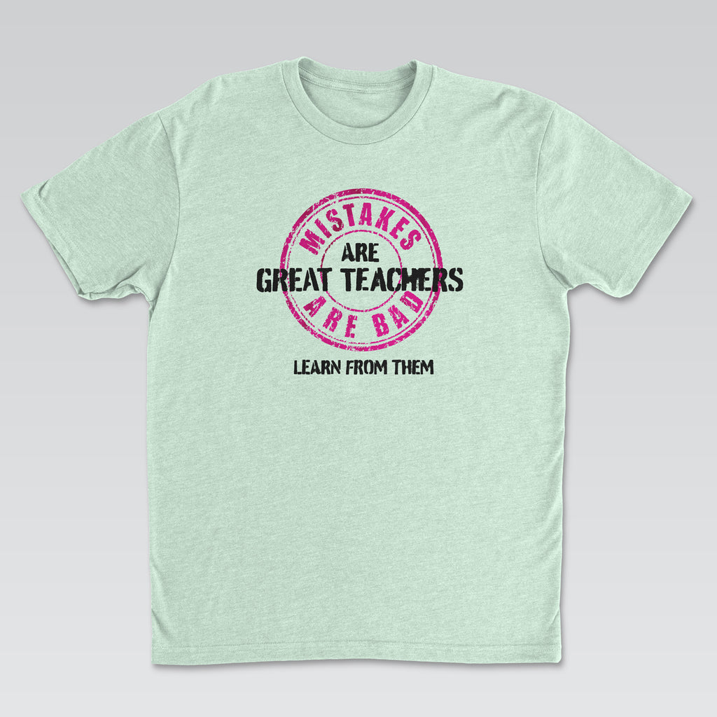 Mistakes Are Great Teachers White Edition | Cynical Truths Collection