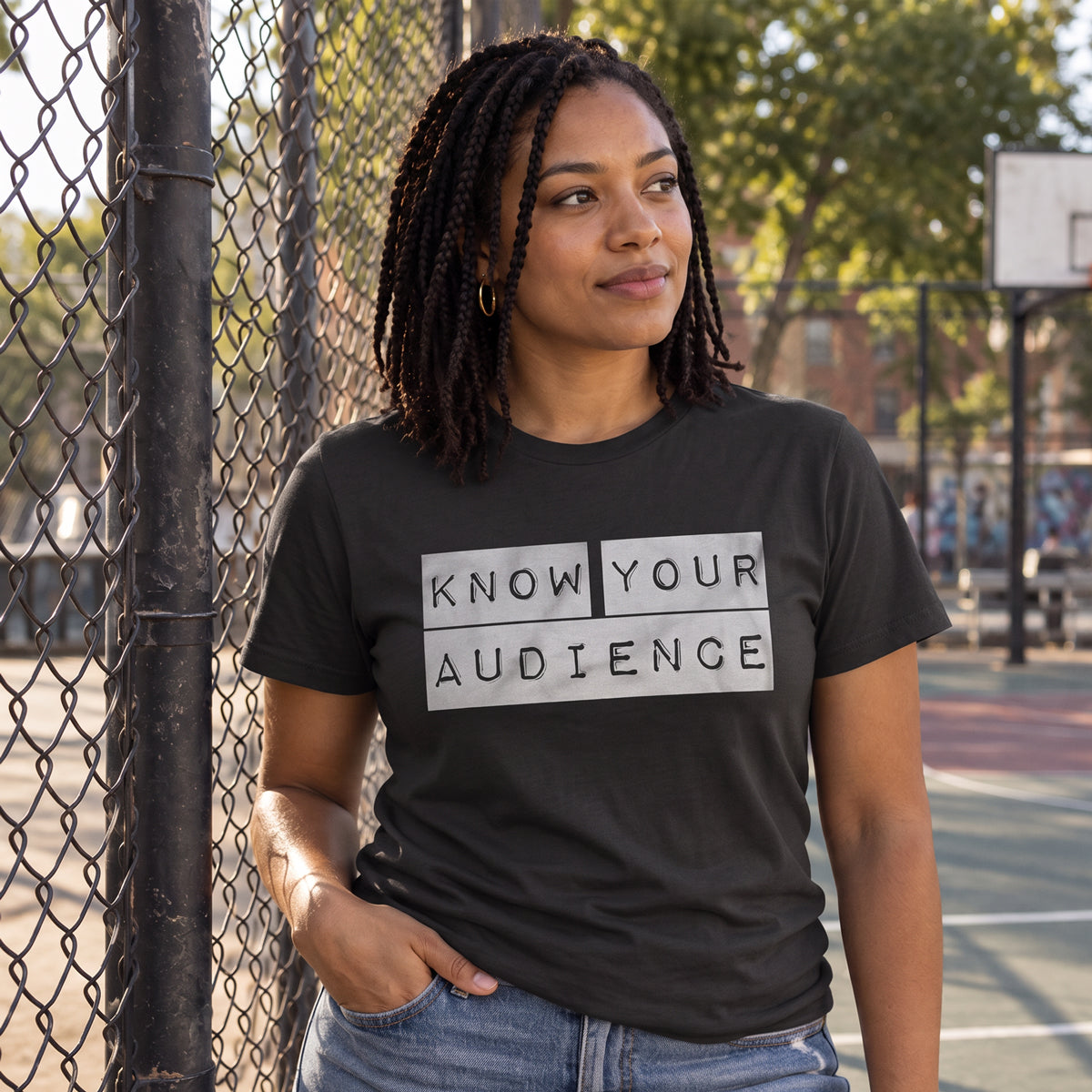 Know Your Audience White Print | Cynical Truths Collection