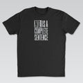 No. Is a Complete Sentence White Print | Cynical Truths Collection