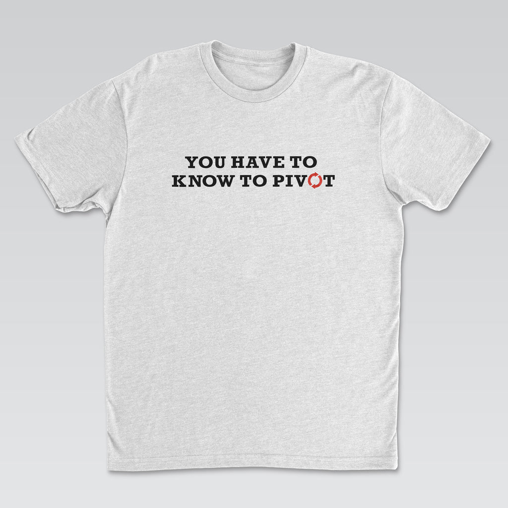 Pivot Tee Black Print | Cynical Truths Collection