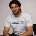 Pivot Tee Black Print | Cynical Truths Collection