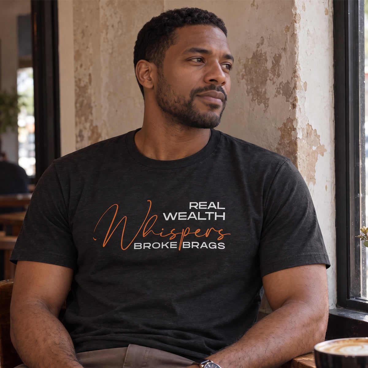 Whisper Tee Black Edition | Cynical Truths Collection
