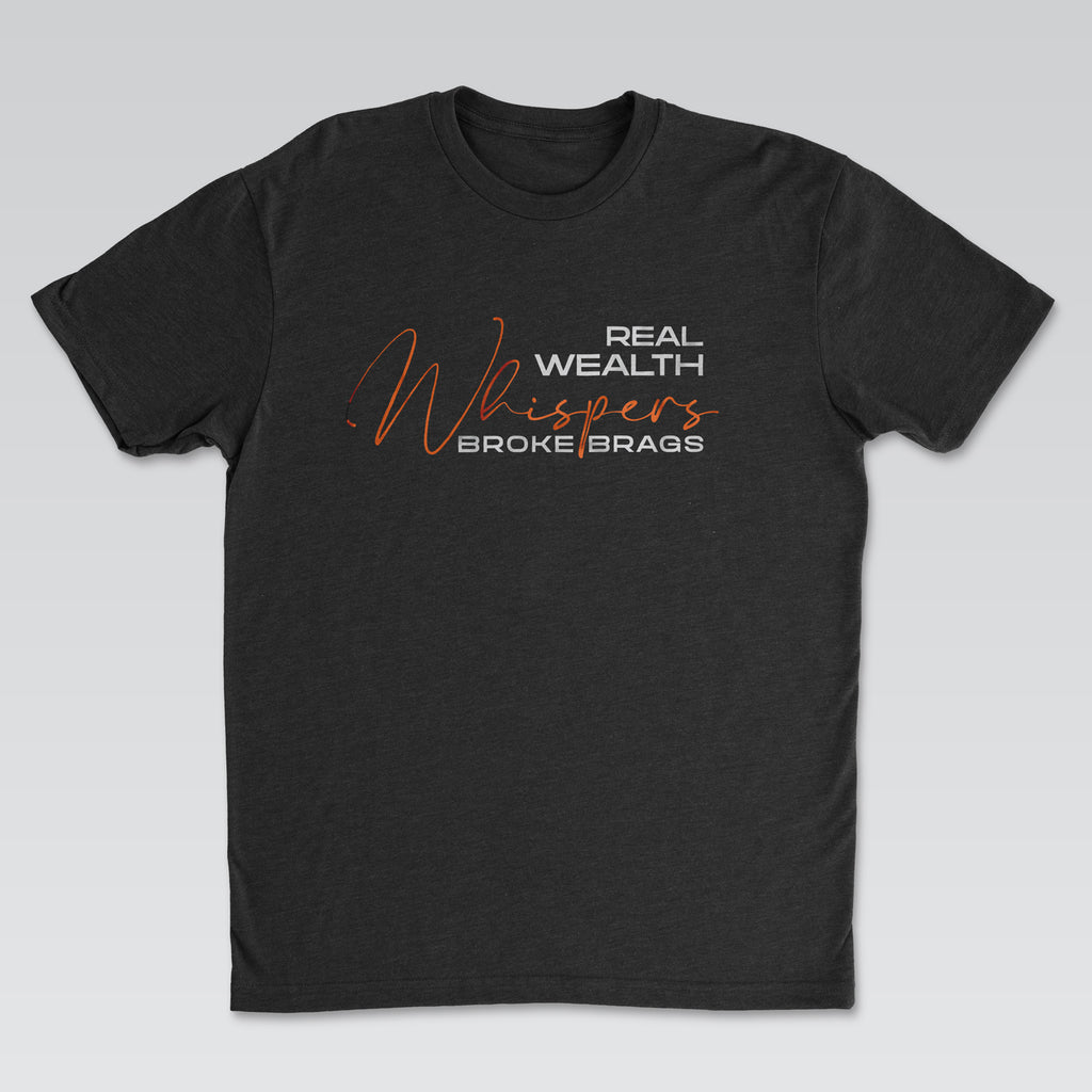 Whisper Tee Black Edition | Cynical Truths Collection