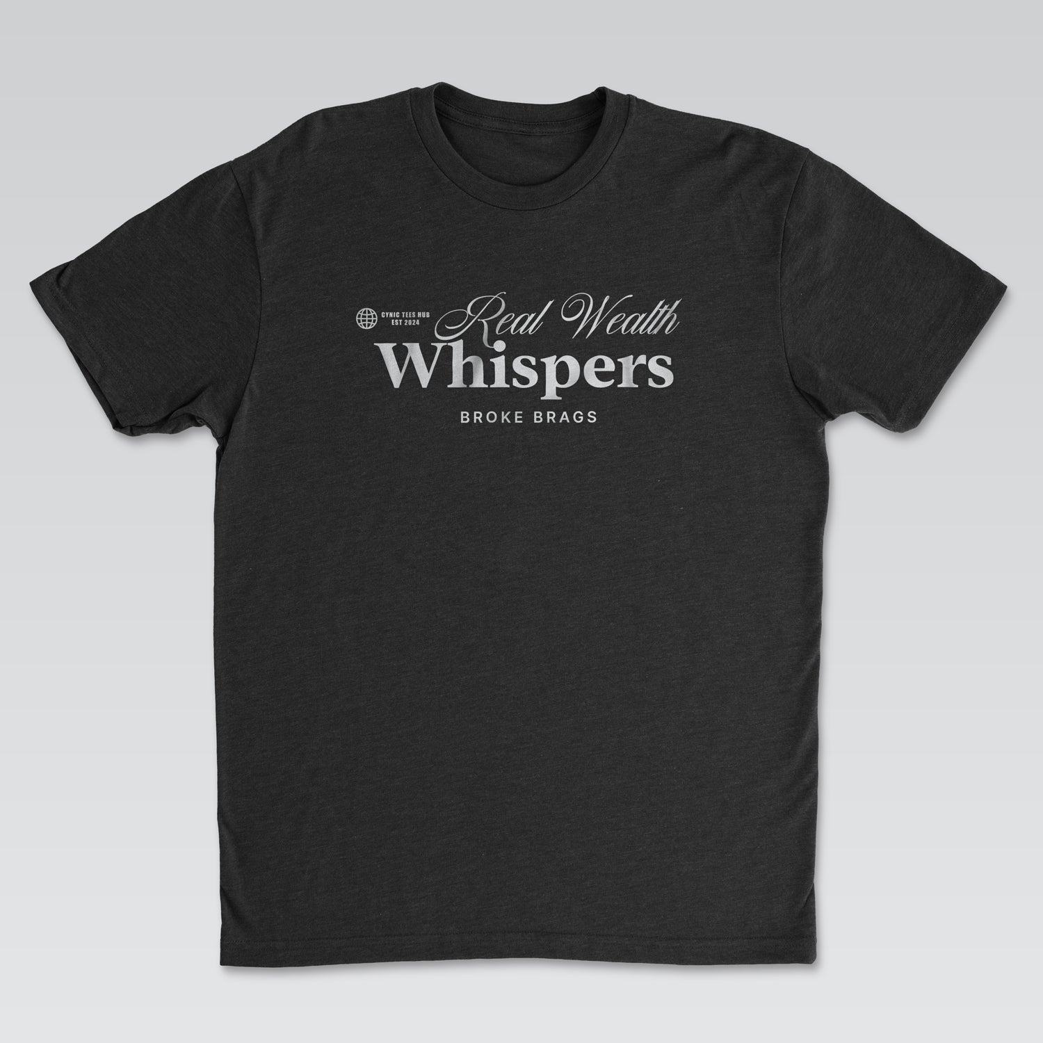 Whisper Tee 2 Black Edition | Cynical Truths Collection