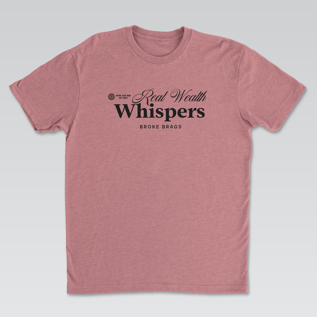 Whisper Tee 2 White Edition | Cynical Truths Collection