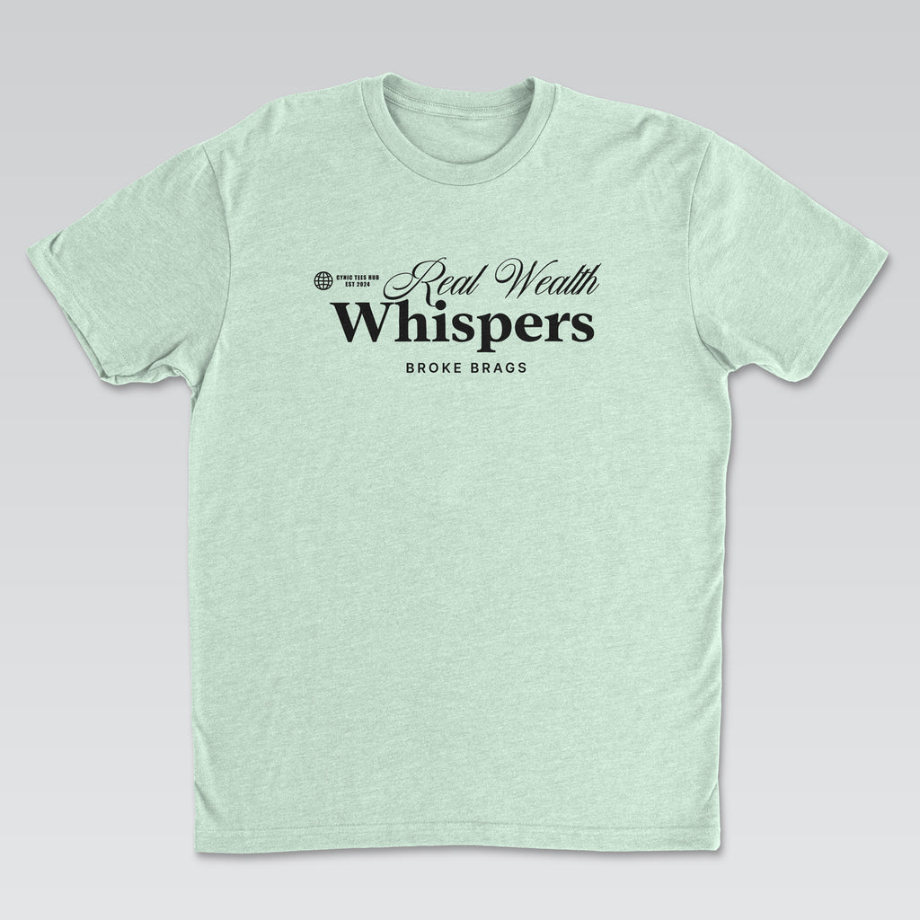 Whisper Tee 2 White Edition | Cynical Truths Collection