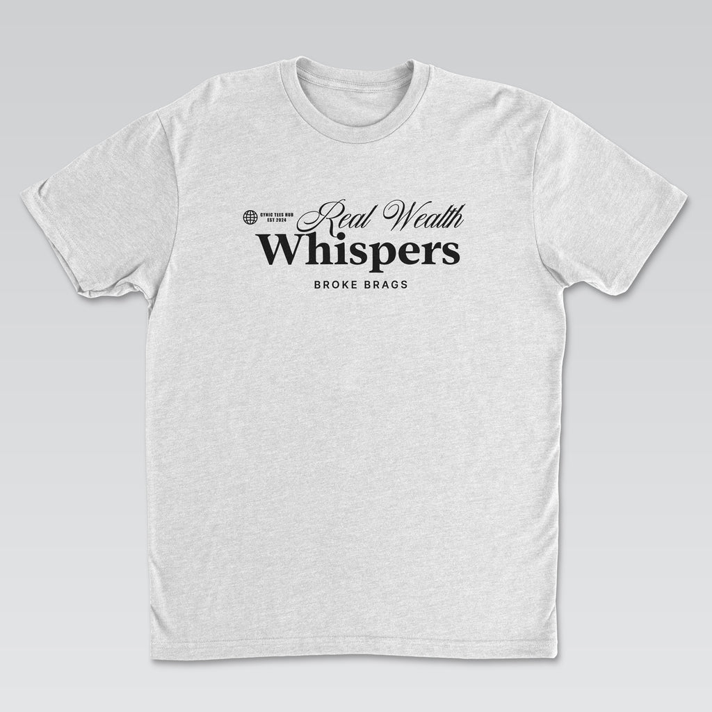 Whisper Tee 2 White Edition | Cynical Truths Collection