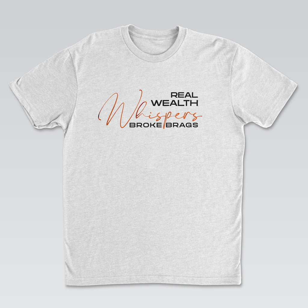 Whisper Tee White Edition | Cynical Truths Collection