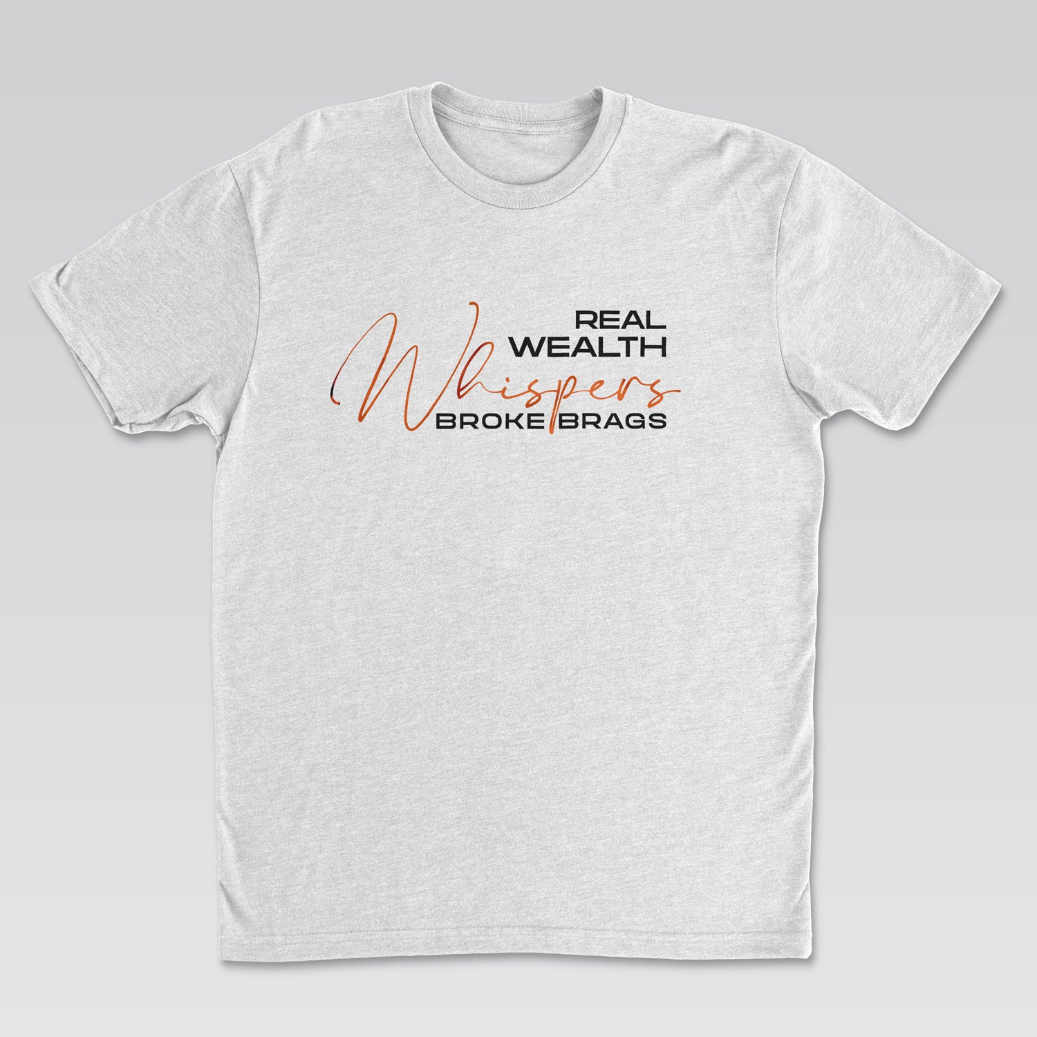 Whisper Tee White Edition | Cynical Truths Collection